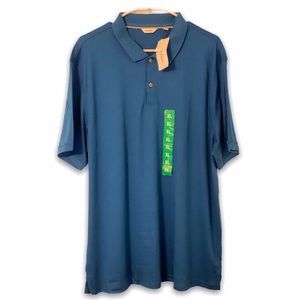 NWT Calvin Klein XL Men’s Blue Liquid Touch Polo